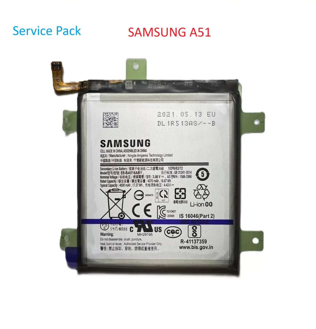 Original Akku für Samsung Galaxy A51  SM-A516  Batterie Samsung