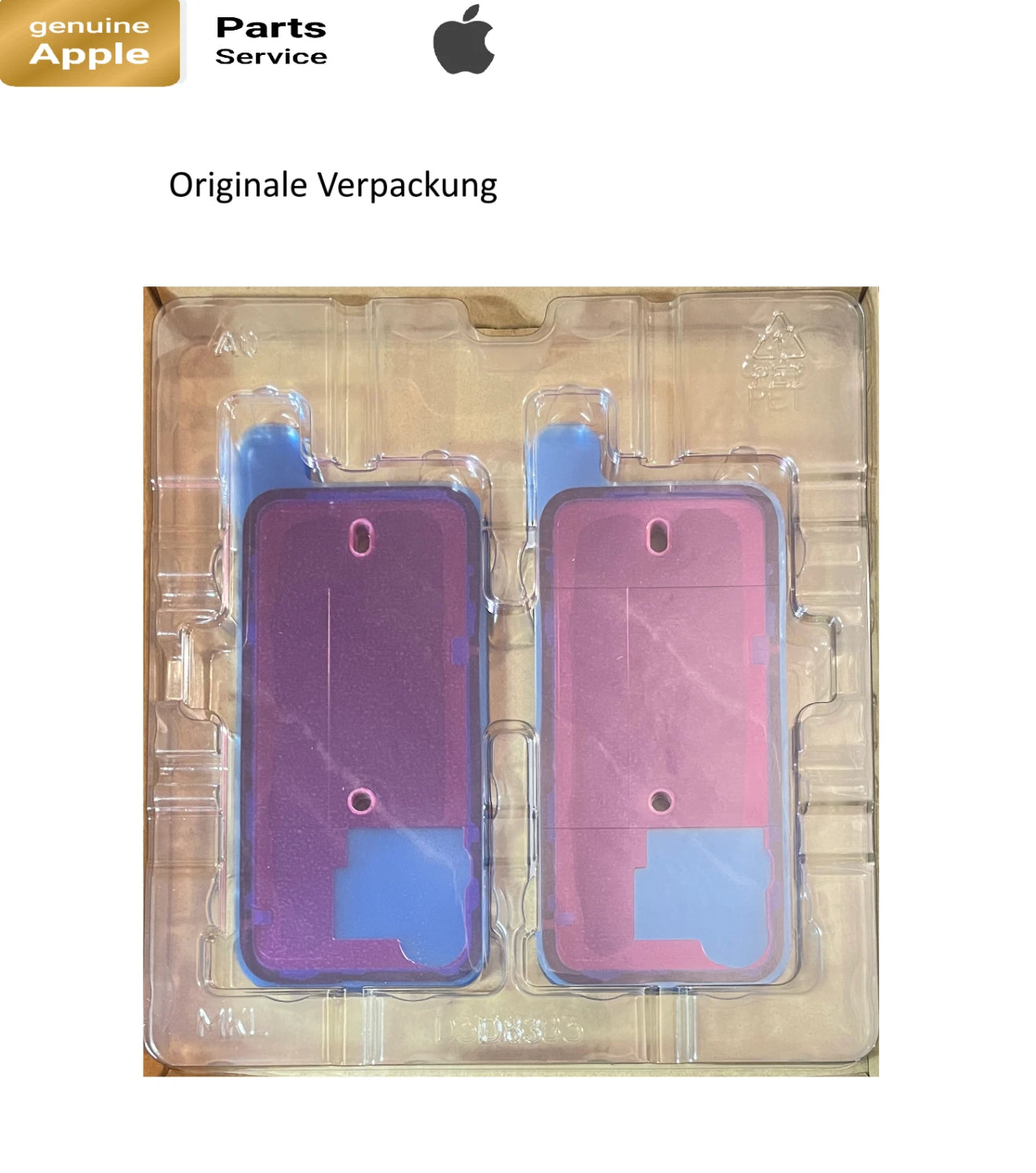 Original Genuine Rückseite Kleber Dichtung für iPhone 15 Pro   Back Cover