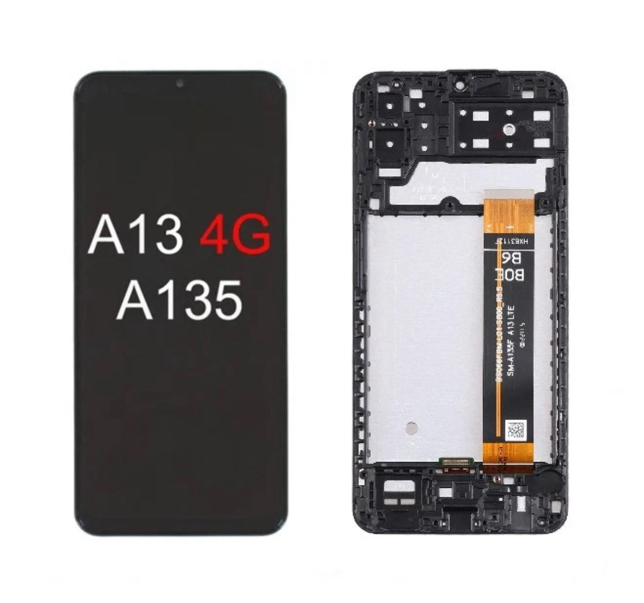 Display für Samsung Galaxy A13 4G  SM-A135F Bildschirm Touchscreen mit Rahmen