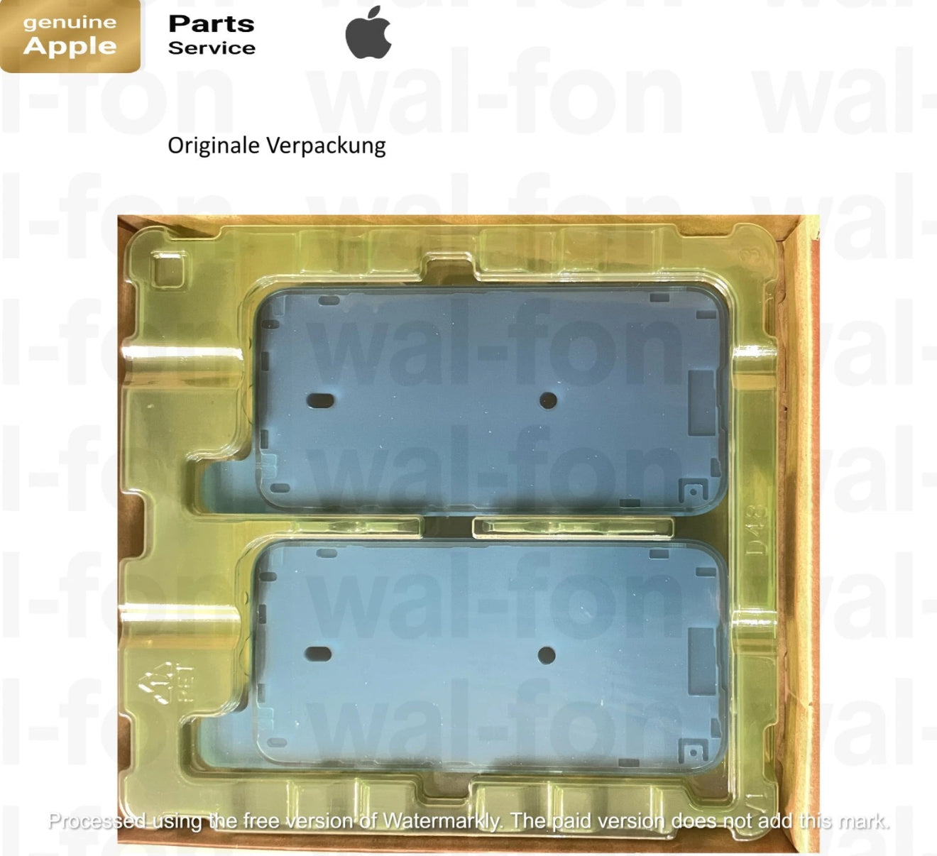 Original Genuine Display Kleber Dichtung für iPhone 16 Plus  , Rahmen Adhesive