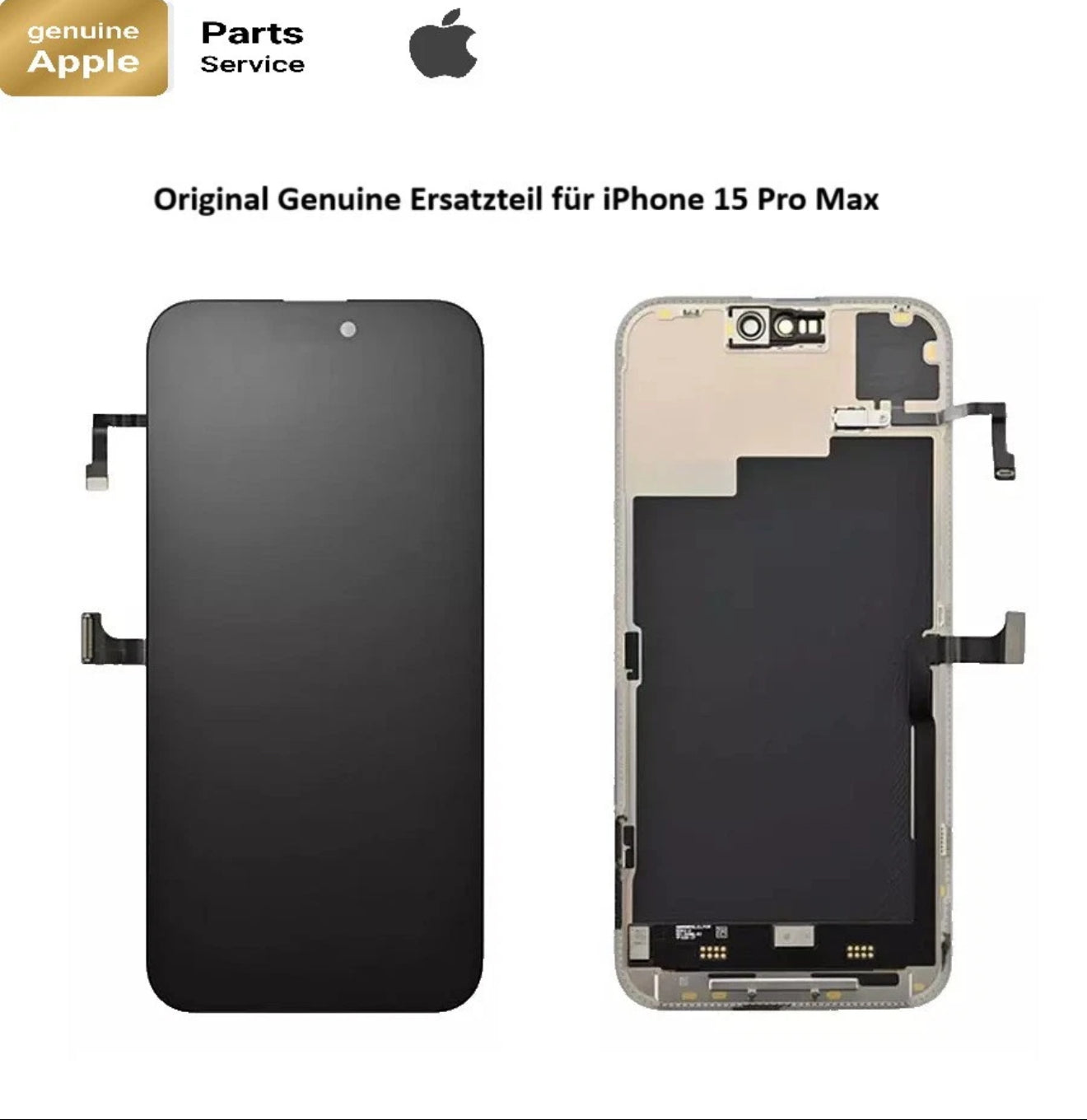 Original Genuine Display für iPhone 15 Pro Max Bildschirm von Apple geliefert