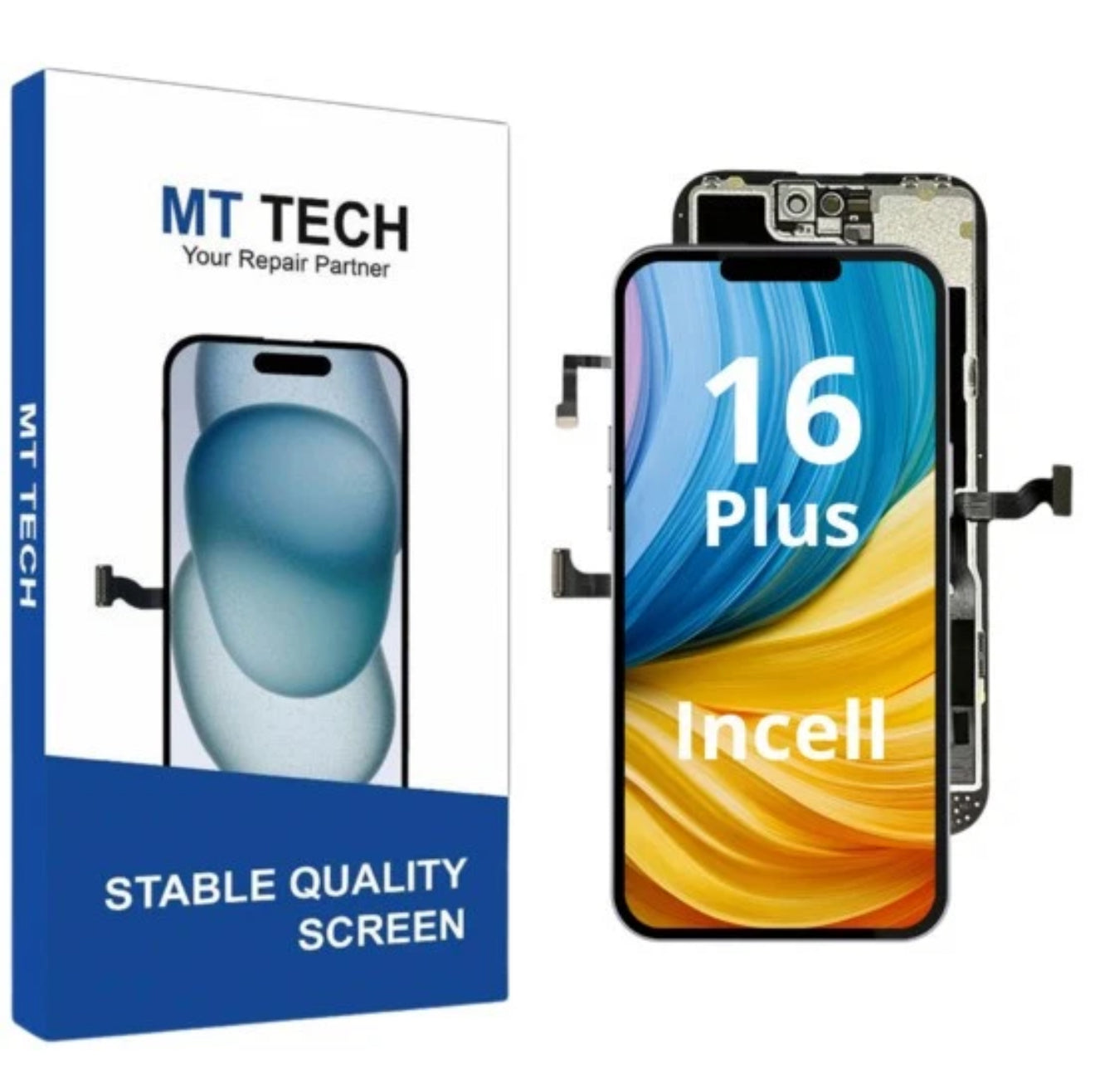 Display für iPhone 16 Plus  LCD OLED Retina FHD Bildschirm 3D Touchscreen