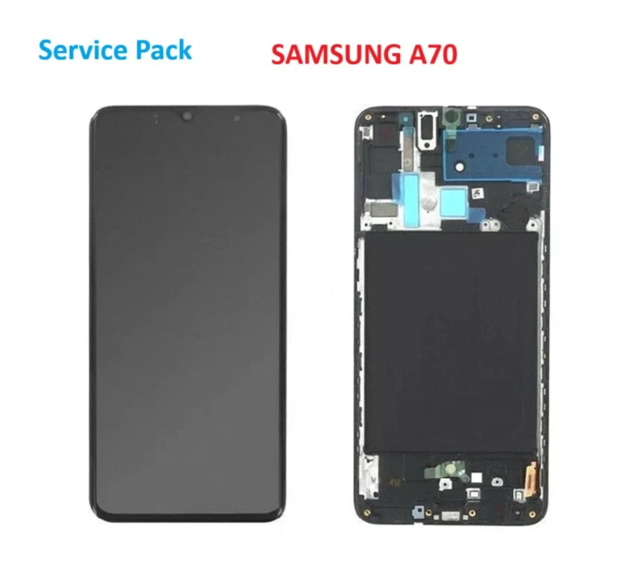 Original Display Samsung Galaxy A70  SM-A7050 OLED Touchscreen mit Rahmen