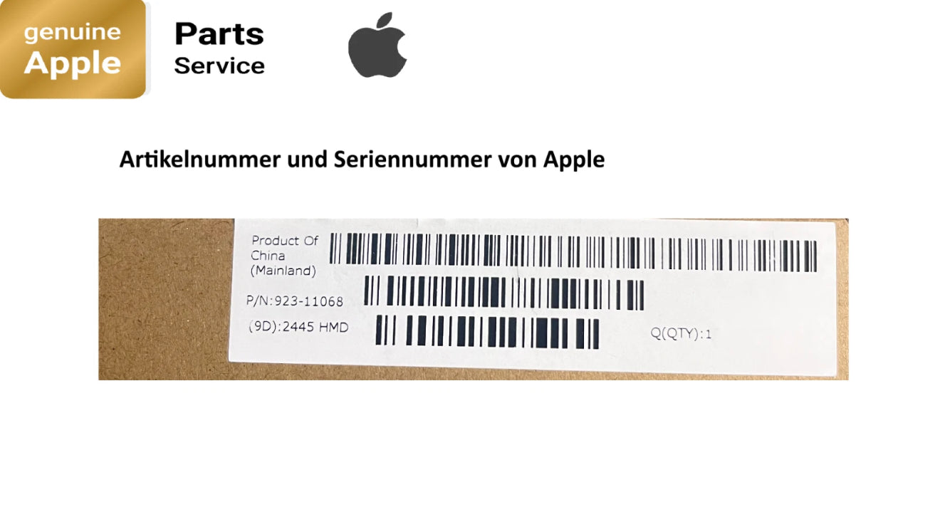 Original Genuine Display Kleber Dichtung für iPhone 16 Pro Max  Rahmen Adhesive