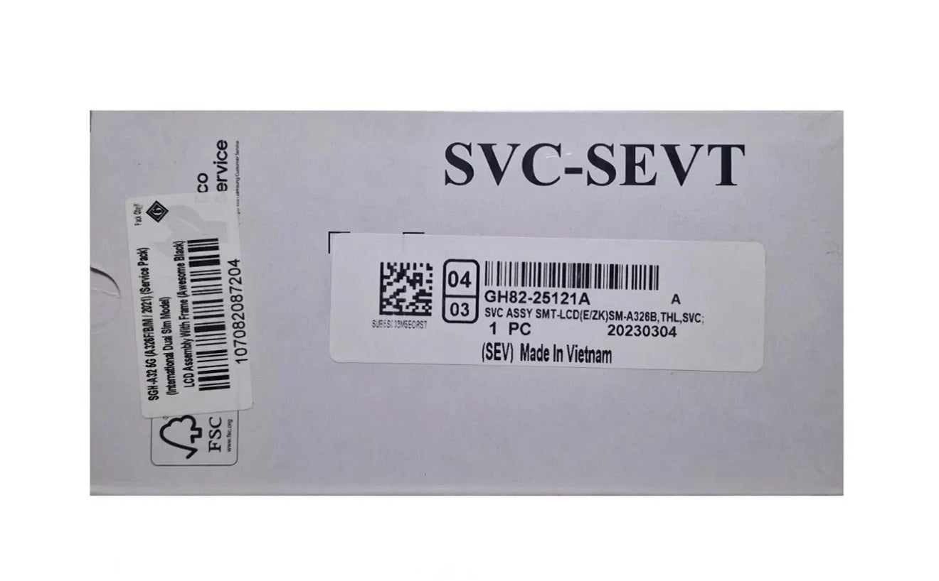 Original Display für Samsung  A32 5G  SM-A326 OLED Touchscreen mit Rahmen