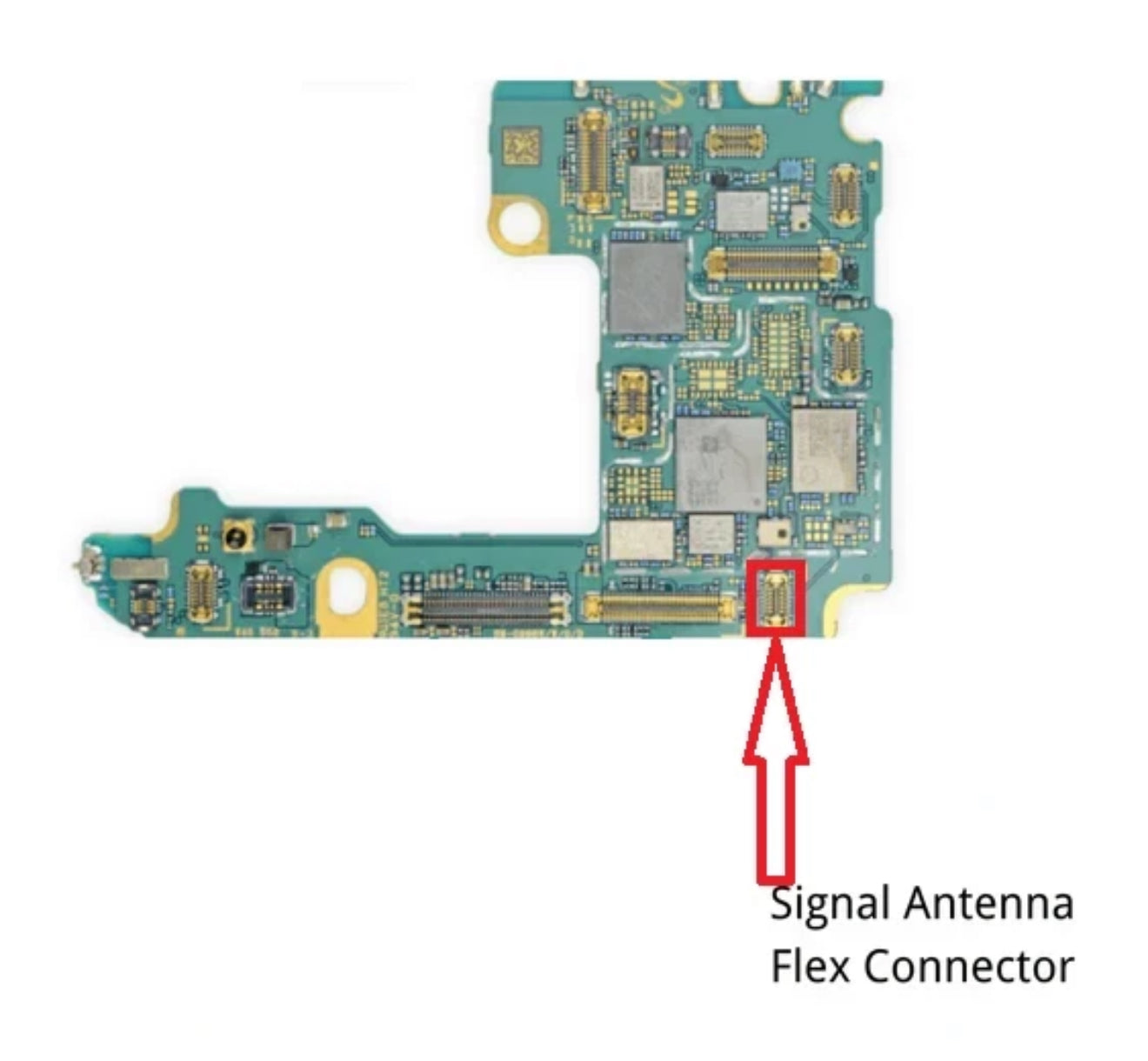 FPC Connector Samsung  12-Pin  0,35mm Antenne BTB Original