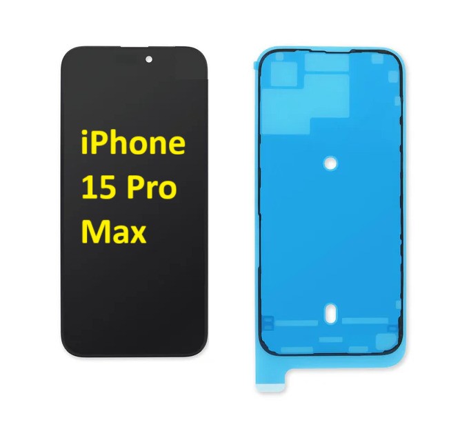 Display für iPhone 15 Pro Max LCD Retina FHD Bildschirm 3D OLED Touchscreen