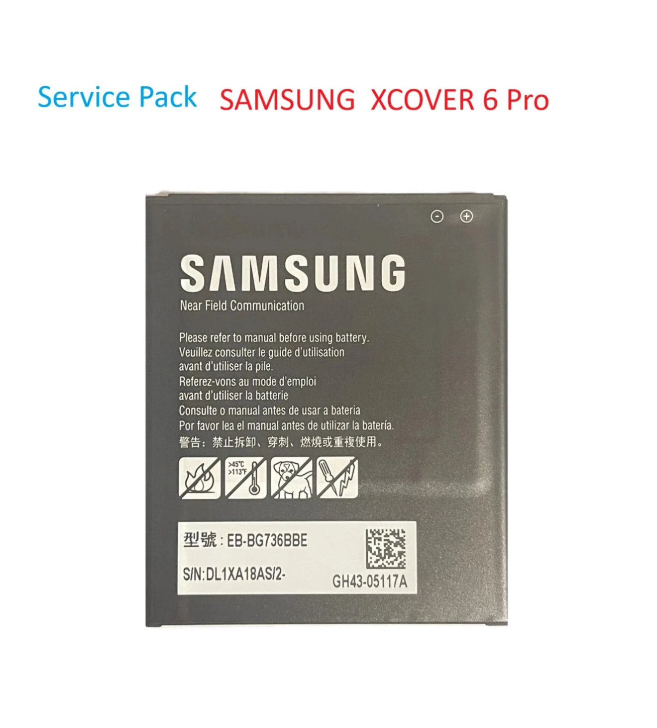 Original Akku für Samsung XCover 6 Pro  SM-G736 Batterie Samsung