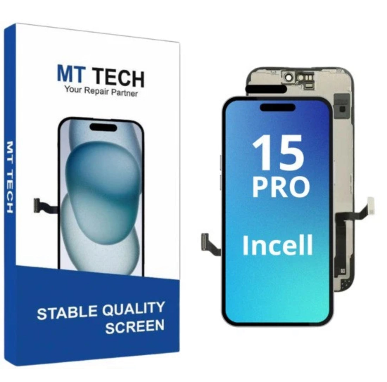 Display für iPhone 15 Pro  LCD OLED Retina FHD Bildschirm 3D Touchscreen