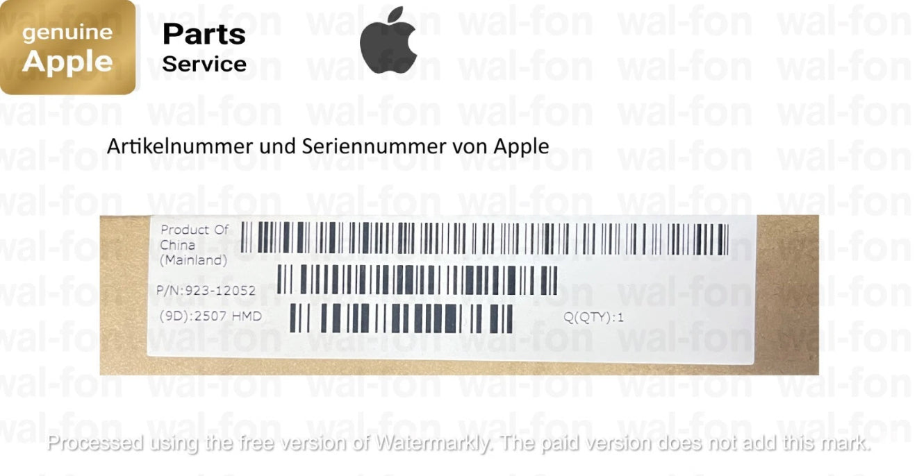 Original Genuine Rückseite Kleber Dichtung für iPhone 16 E  , Back Cover