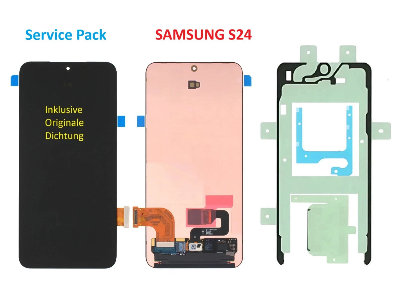 Original Display für Samsung Galaxy S24 SM-S921B AMOLED Touchscreen ohne Rahmen