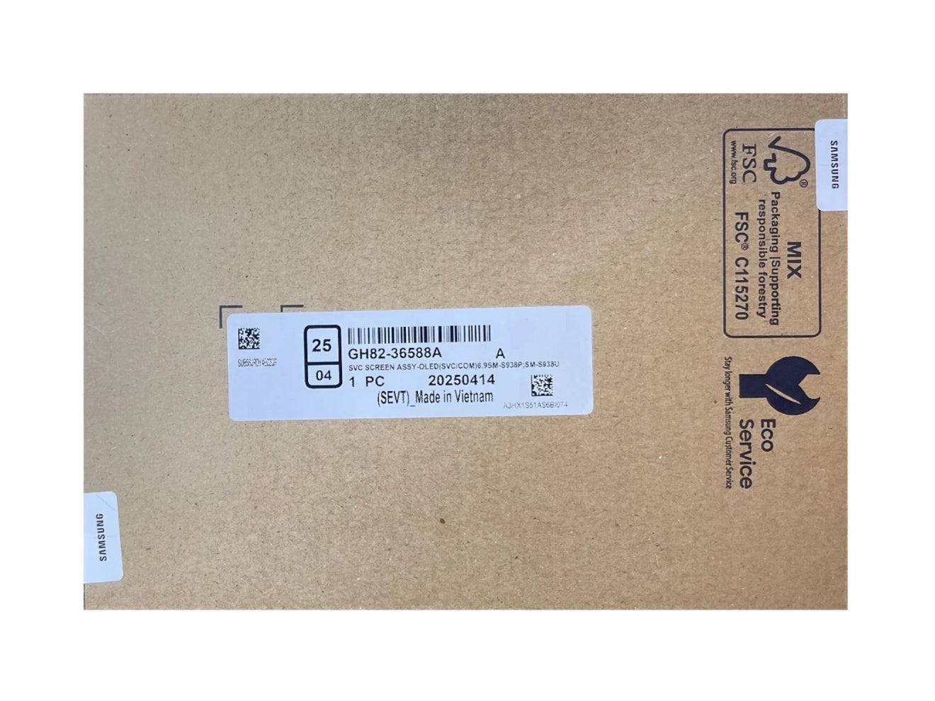 Original Display für Samsung S25 Ultra SM-S938 AMOLED Touchscreen ohne Rahmen