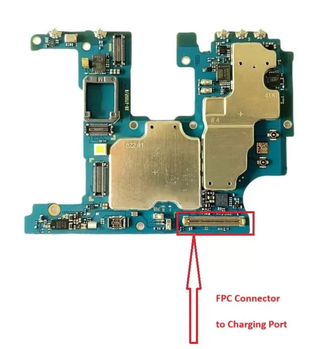 FPC Connector Samsung A72   78-Pin 0,3mm BTB Connector  Original
