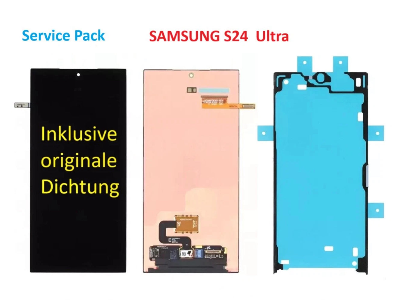 Original Display für  Samsung  S24 Ultra SM-S928 AMOLED Touchscreen ohne Rahmen