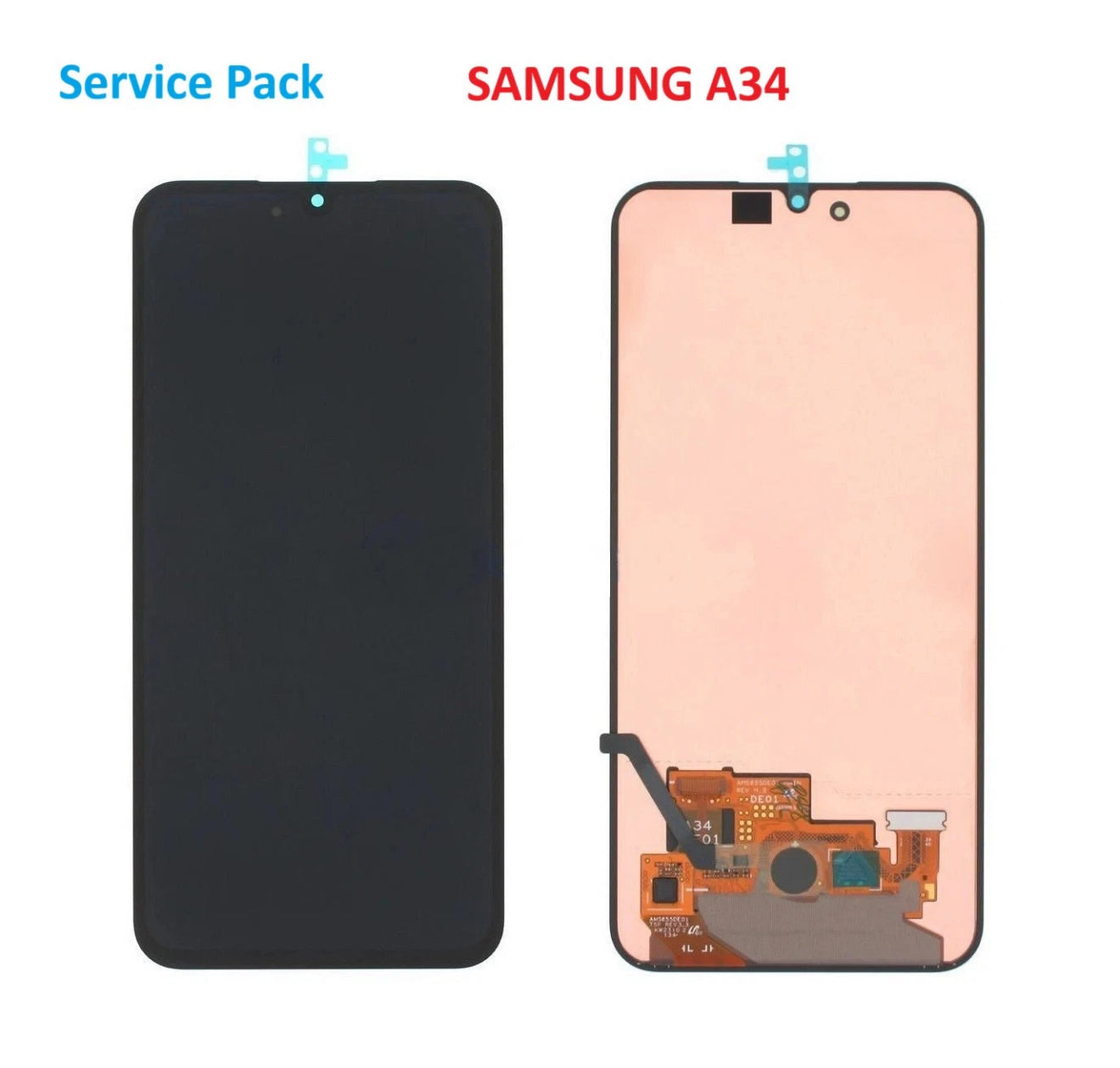 Original Display Samsung Galaxy A34 5G  SM-A346  OLED Touchscreen ohne Rahmen