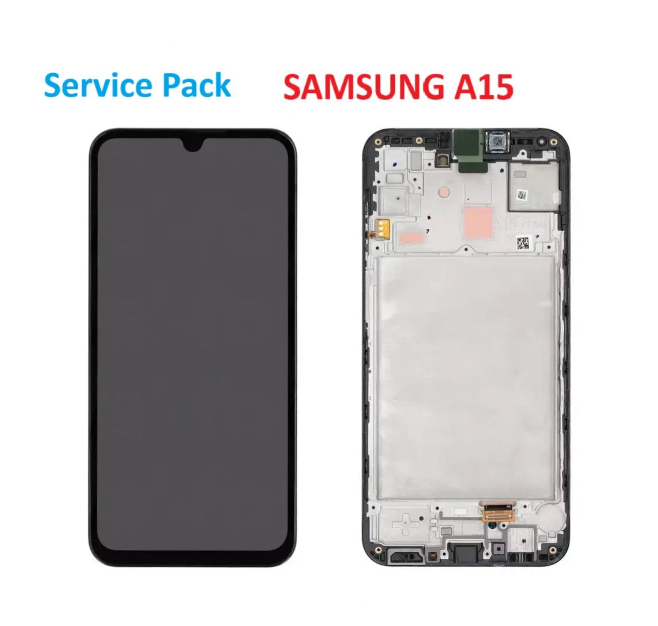 Original Display Für Samsung  A15 4G  5G  SM-156E OLED Touchscreen mit Rahmen