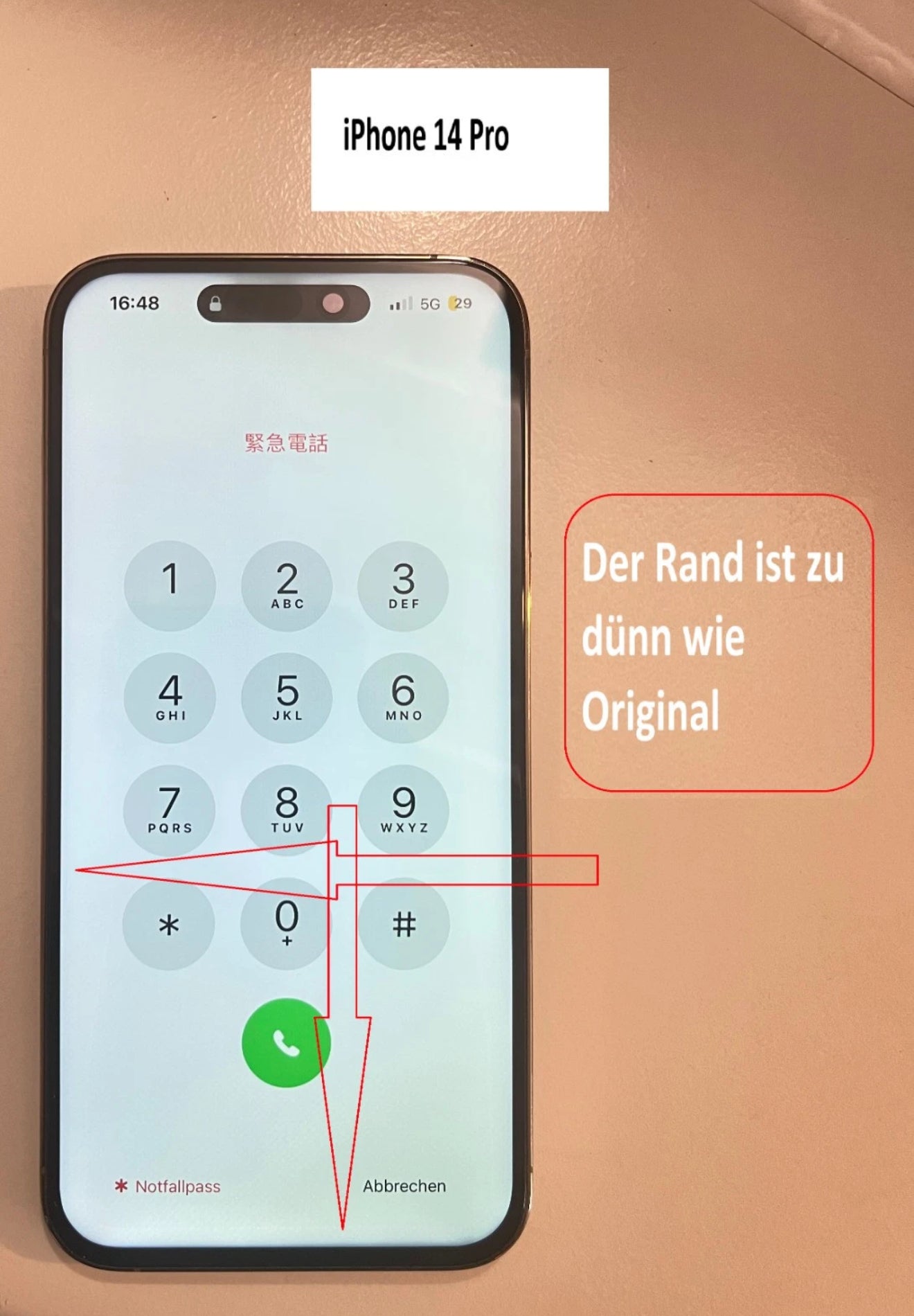 Display für iPhone 14 Pro LCD OLED Retina FHD Bildschirm 3D Touchscreen