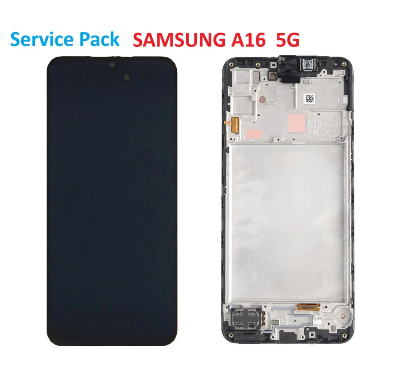 Original Display für Samsung  A16 5G SM-A166 OLED Touchscreen mit Rahmen