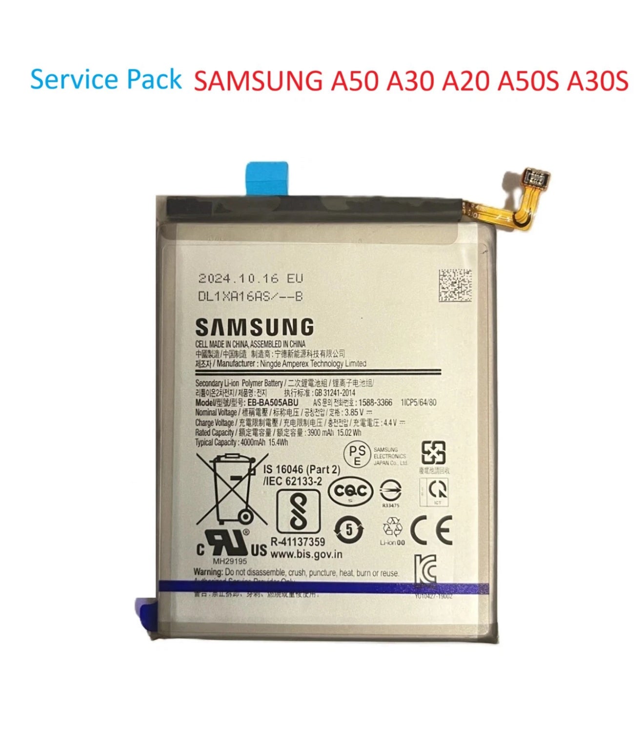 Original Samsung Akku Galaxy A50  A20 A30   A50S A30S Batterie Samsung