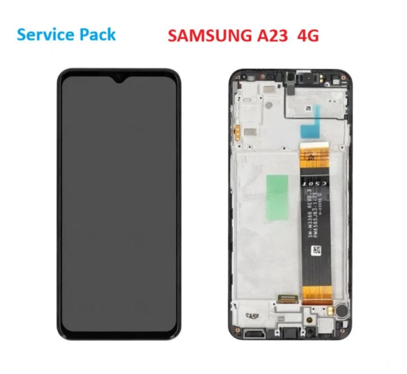 Original Display Samsung Galaxy A23 4G  SM-A235F OLED Touchscreen mit Rahmen