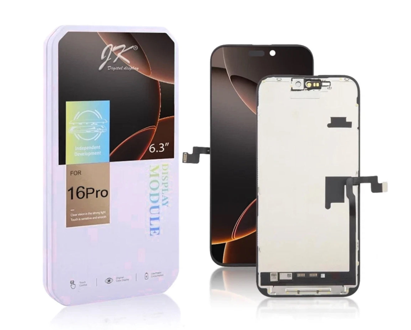 iPhone 16 Pro Display Bildschirm Touchscreen LCD JK In-cell FHD