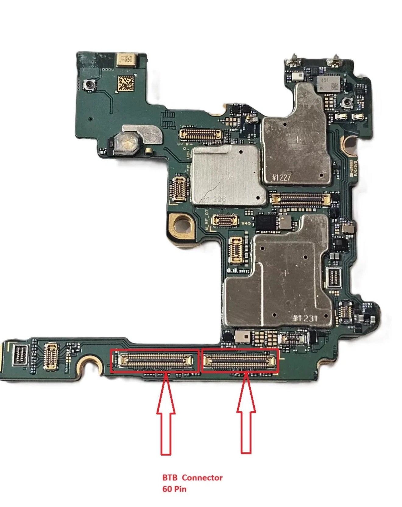 BTB Connector Samsung 60-Pin 0,3mm FPC Sockel  Original