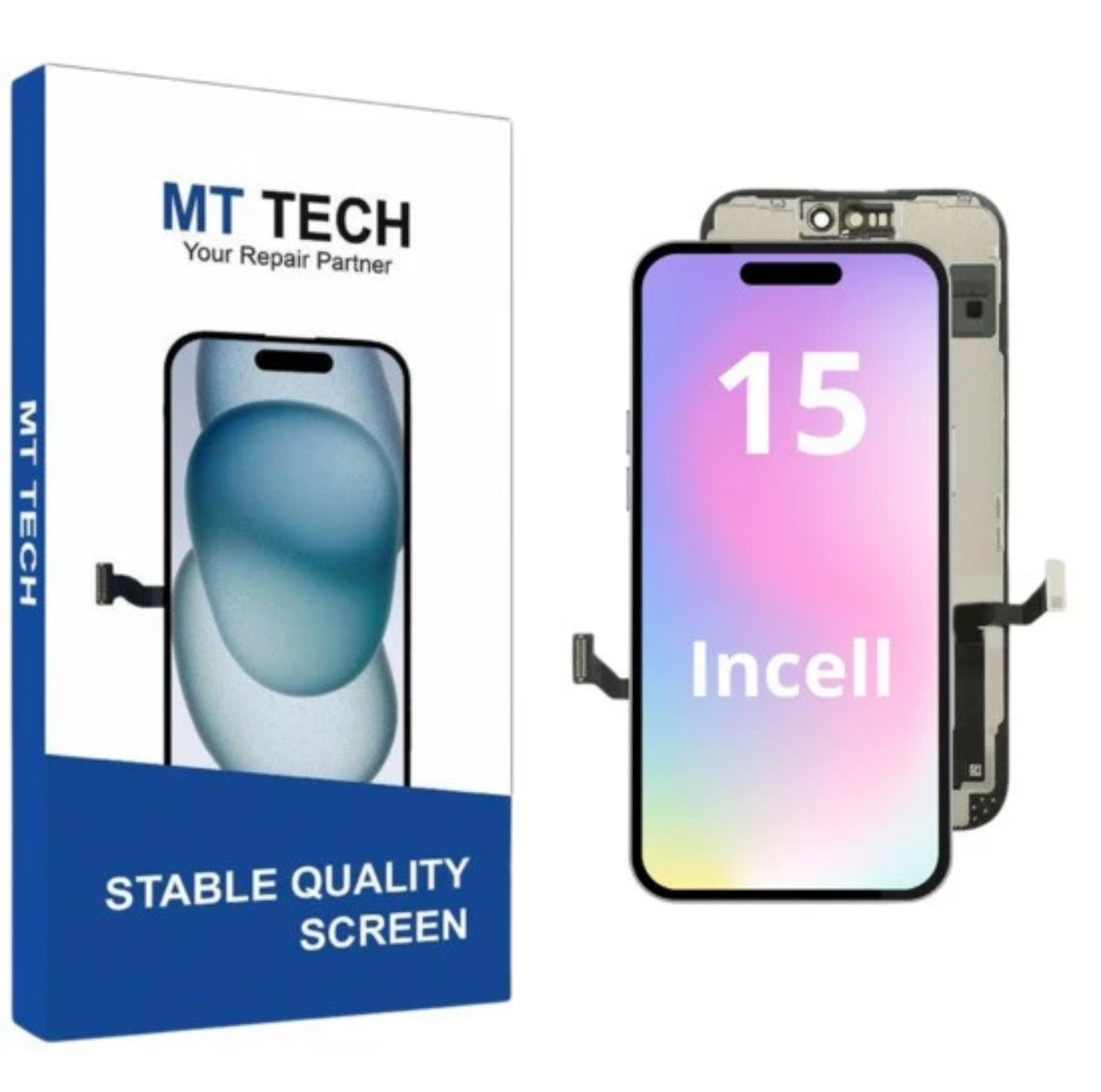 Display für iPhone 15  LCD OLED Retina FHD Bildschirm 3D Touchscreen