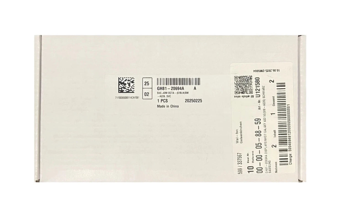 Original Display Samsung Galaxy A22 5G  SM-A226B  OLED Touchscreen mit Rahmen