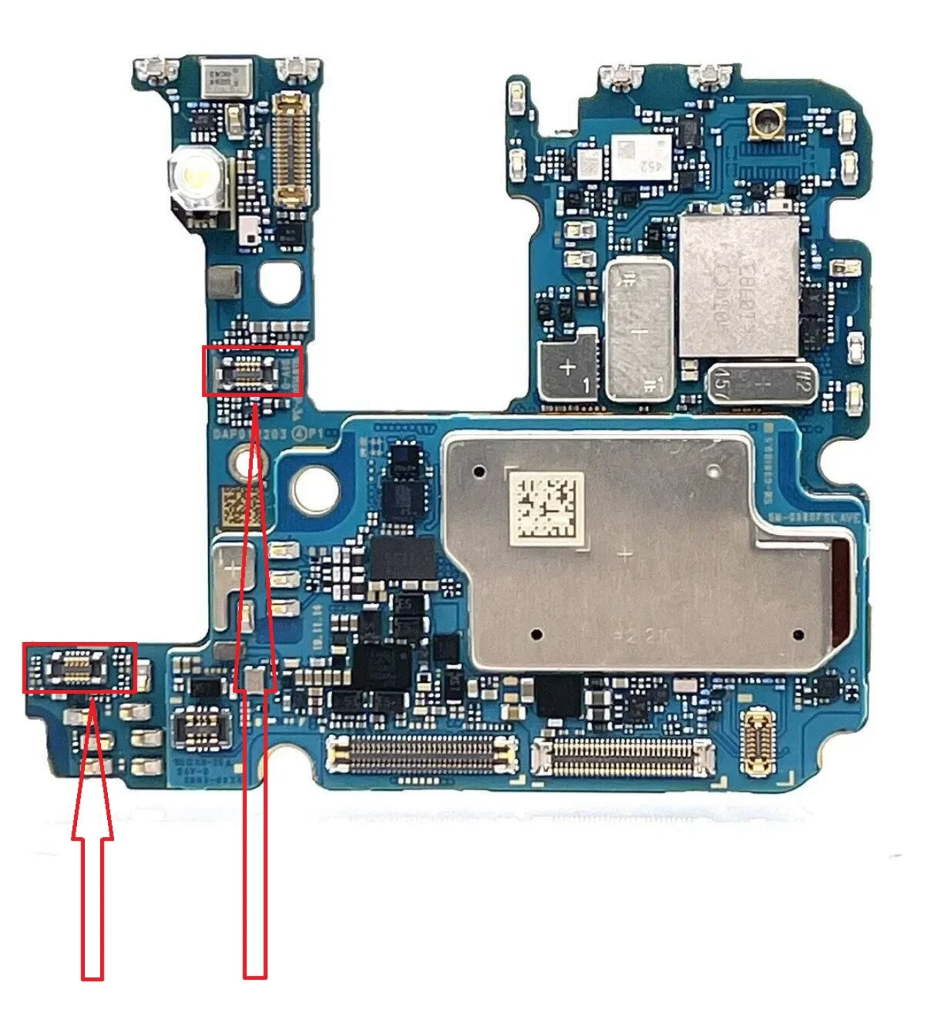 BTB Connector Samsung Galaxy  10-Pin 2-Reihig 0.35 mm Spen Original