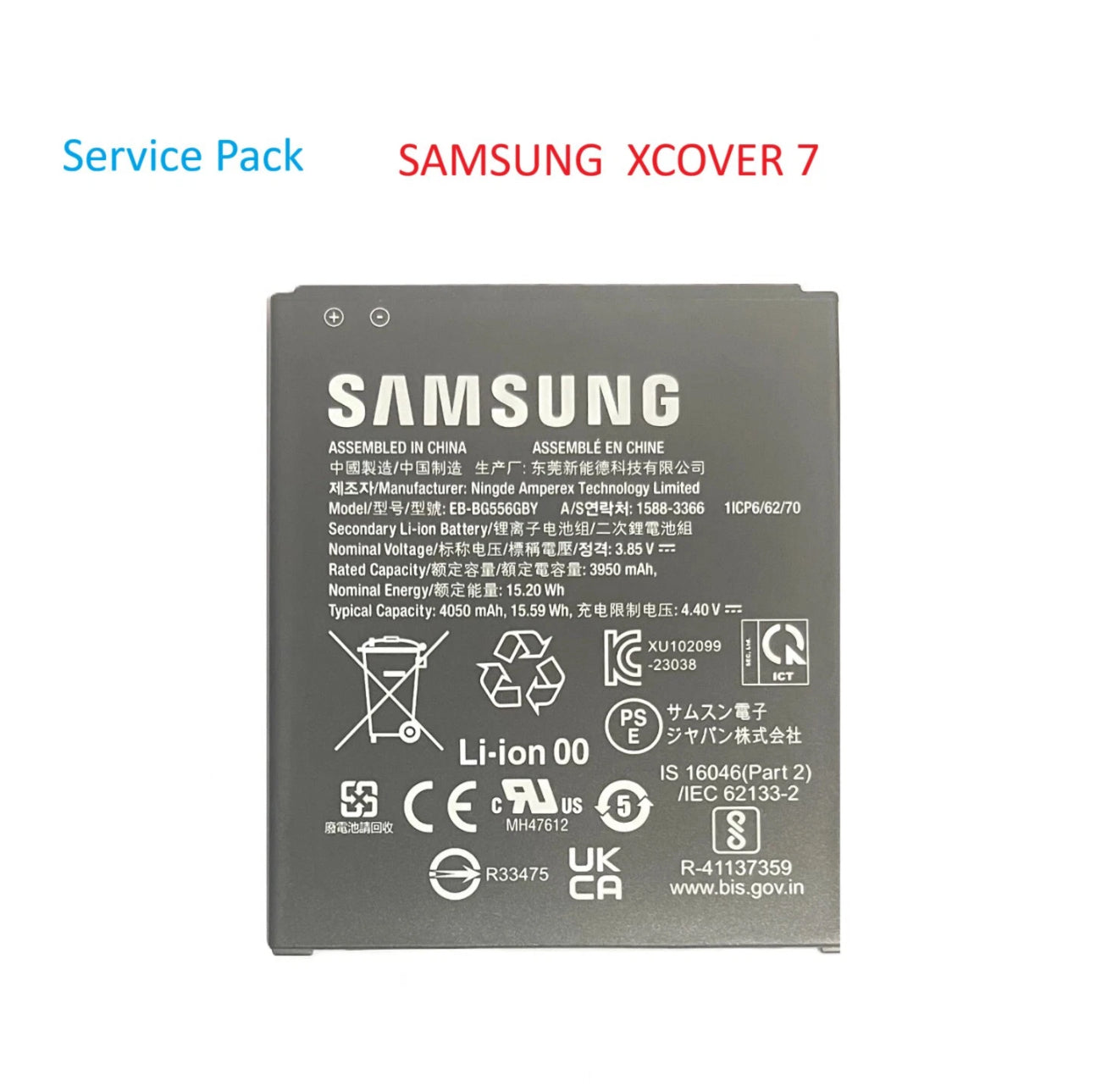 Original Akku für Samsung XCover 7  SM-G556 Batterie Samsung