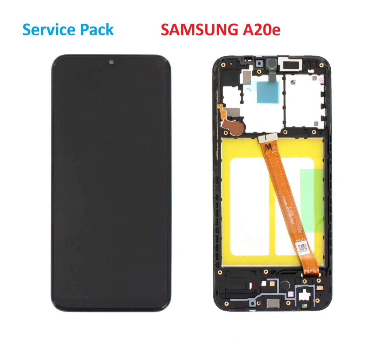 Original Display Samsung Galaxy A20e  SM-A202F OLED Touchscreen mit Rahmen