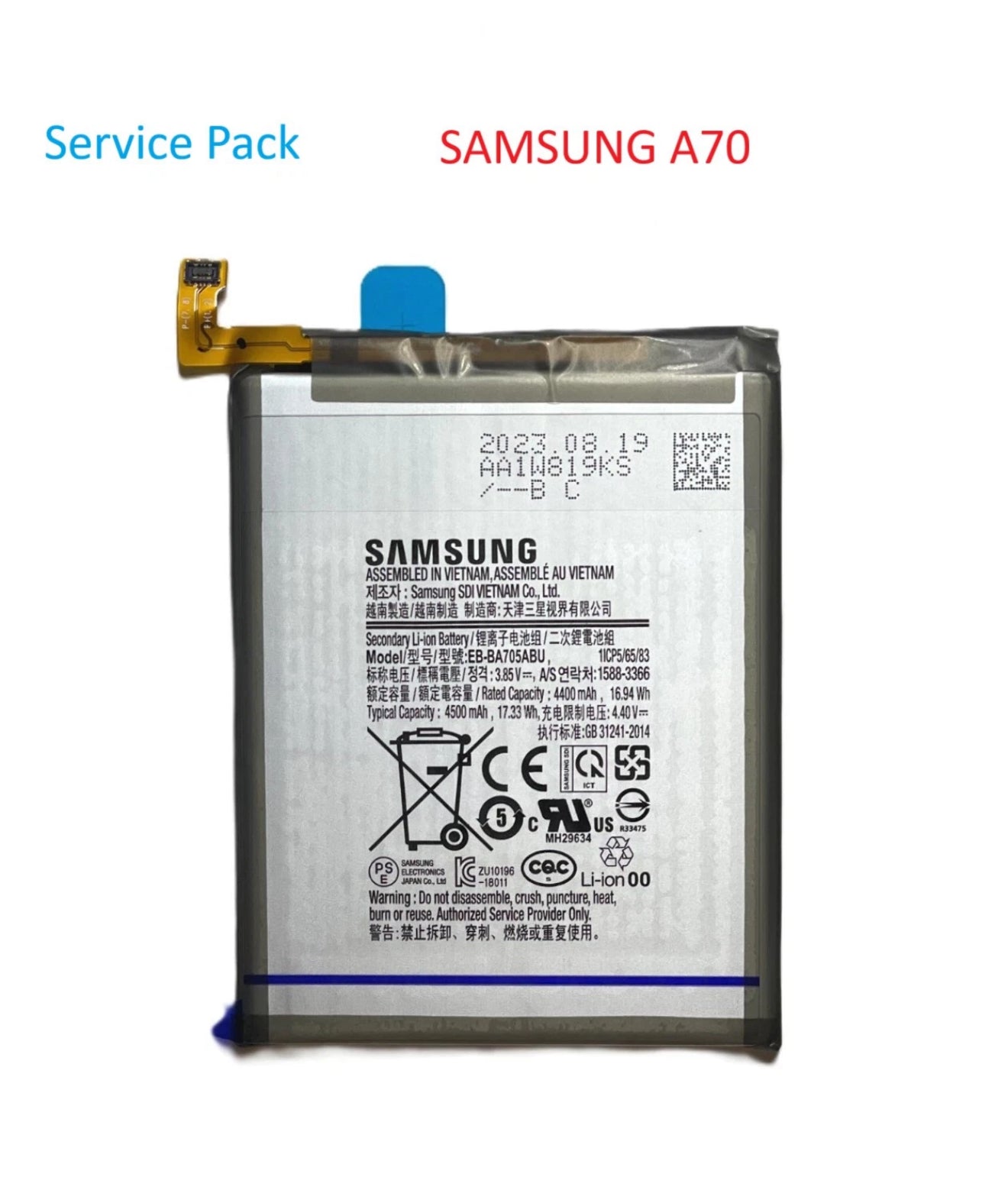 Original Akku für Samsung Galaxy A70  SM-A705F  Batterie Samsung