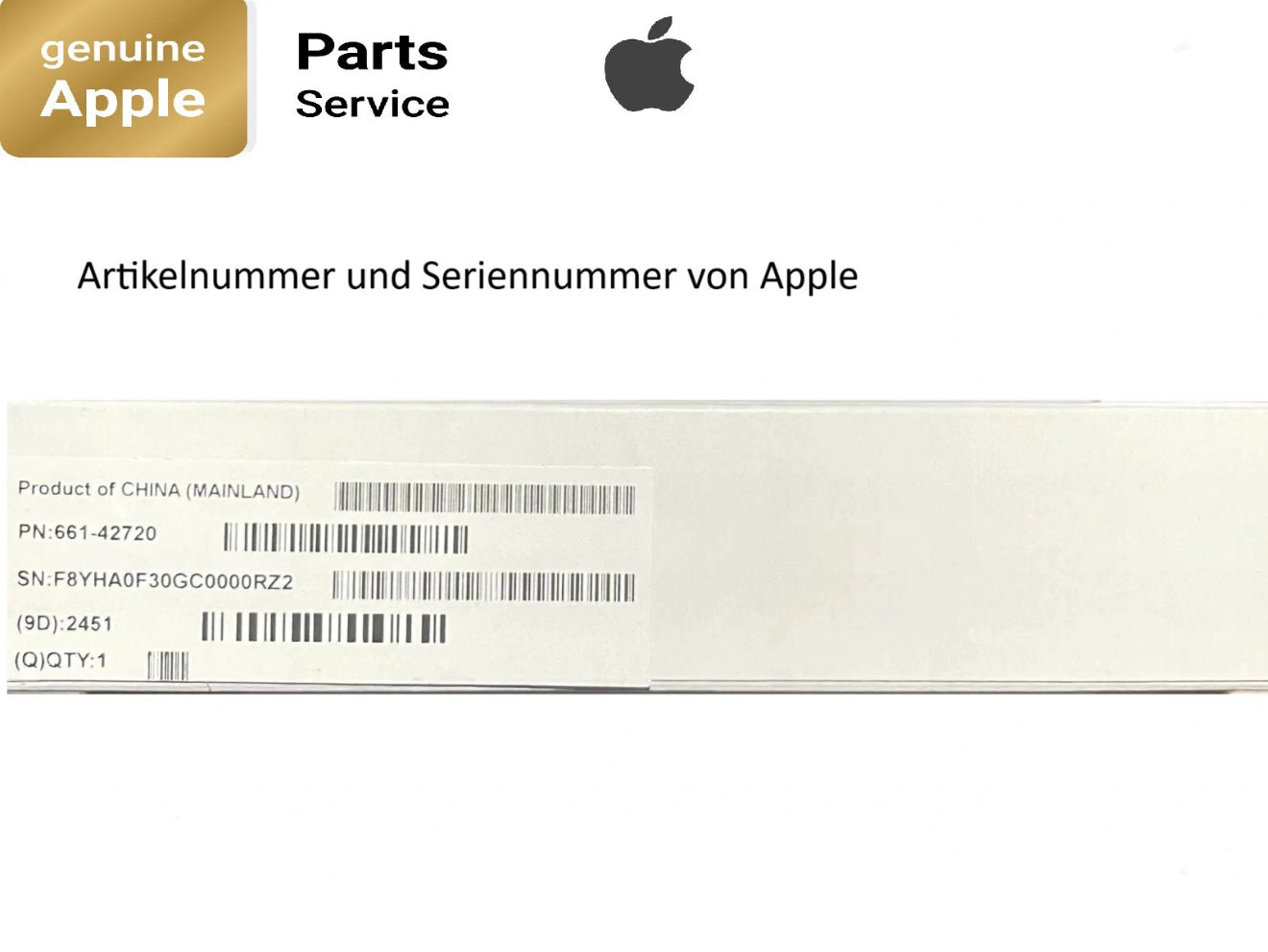 Original Genuine Batterie für iPhone 16 Pro   Apple Akku