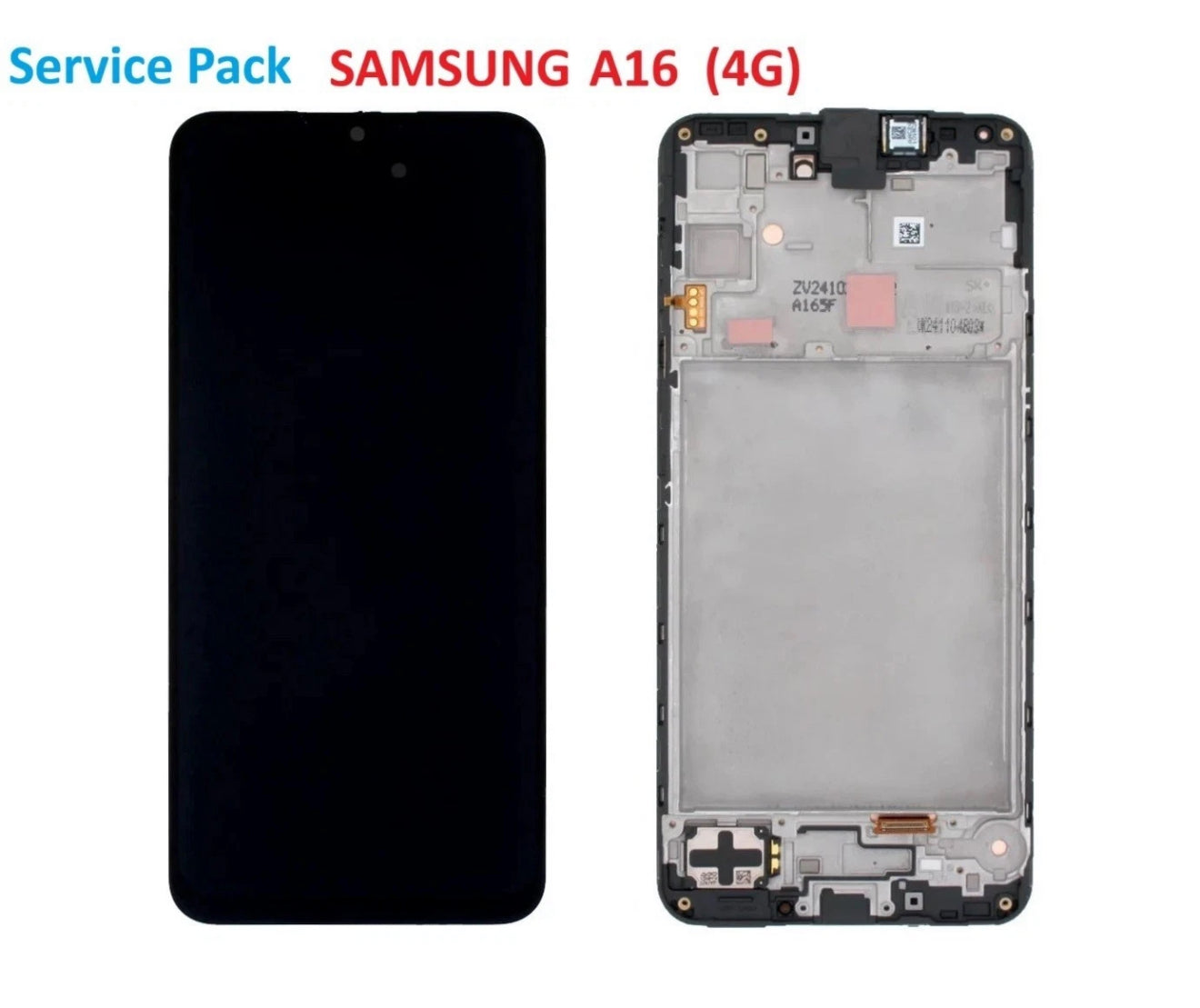 Original Display für Samsung A16 4G SM-A165 OLED Touchscreen mit Rahmen