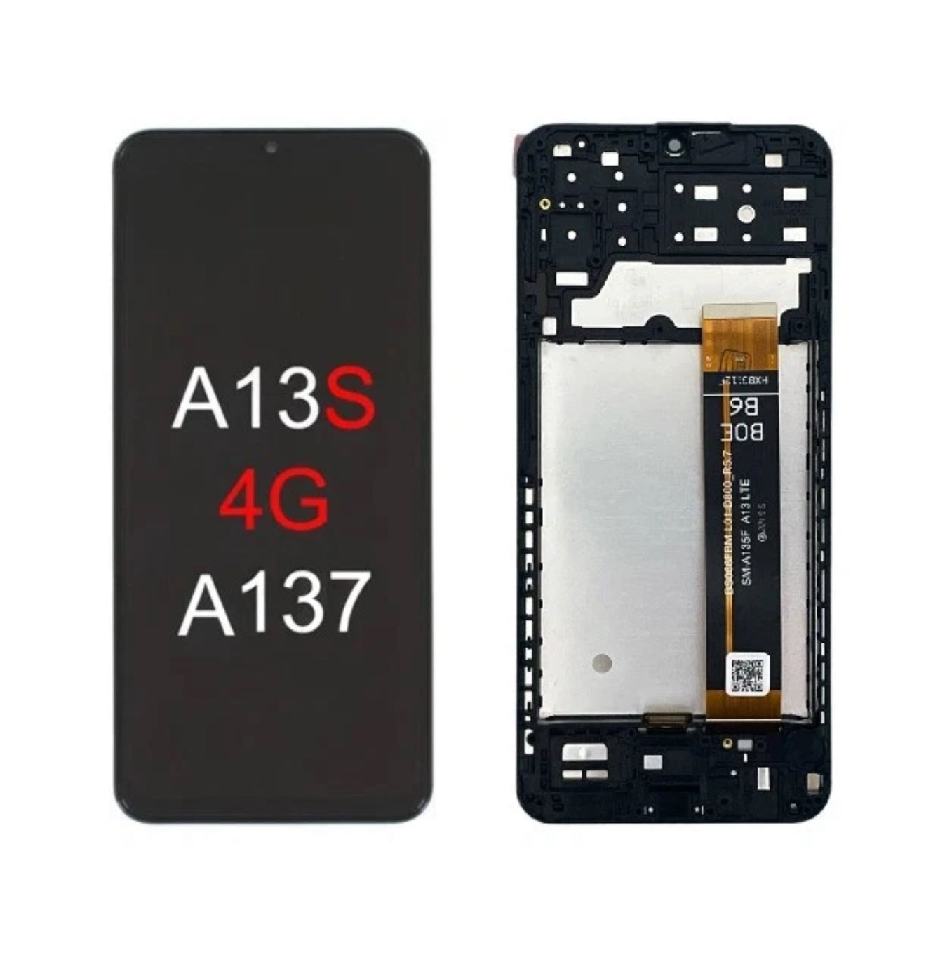 Display für Samsung Galaxy A13S 4G  SM-A137F Bildschirm Touchscreen mit Rahmen