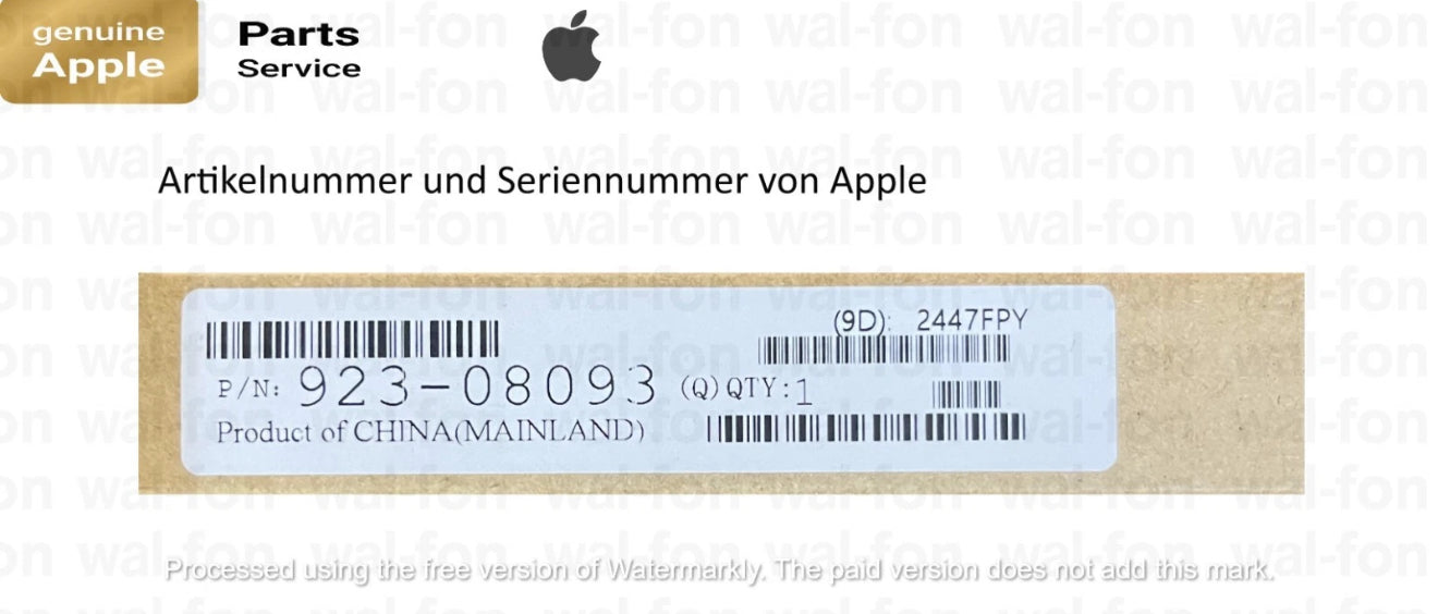 Original Genuine Rückseite Kleber Dichtung für iPhone 14 Plus  , Back Cover