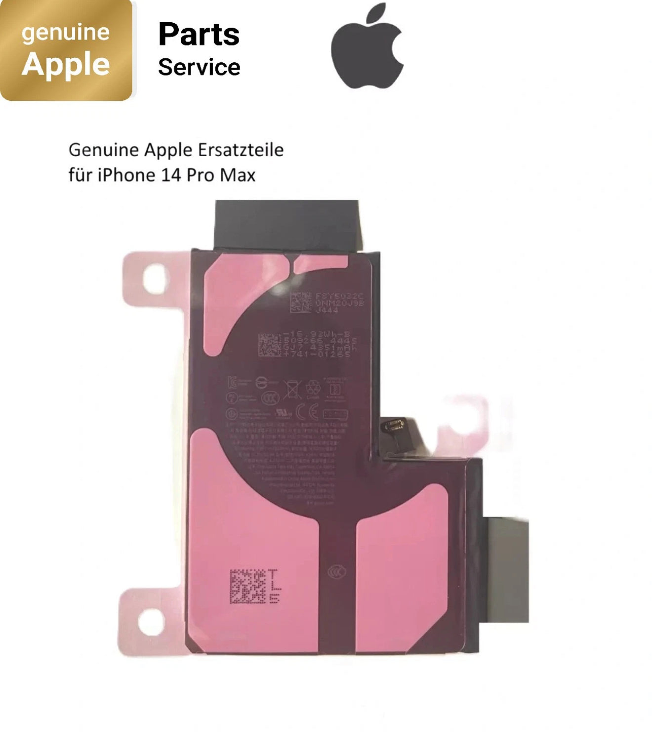 Original Genuine Batterie für iPhone 14 Pro Max   Apple Akku