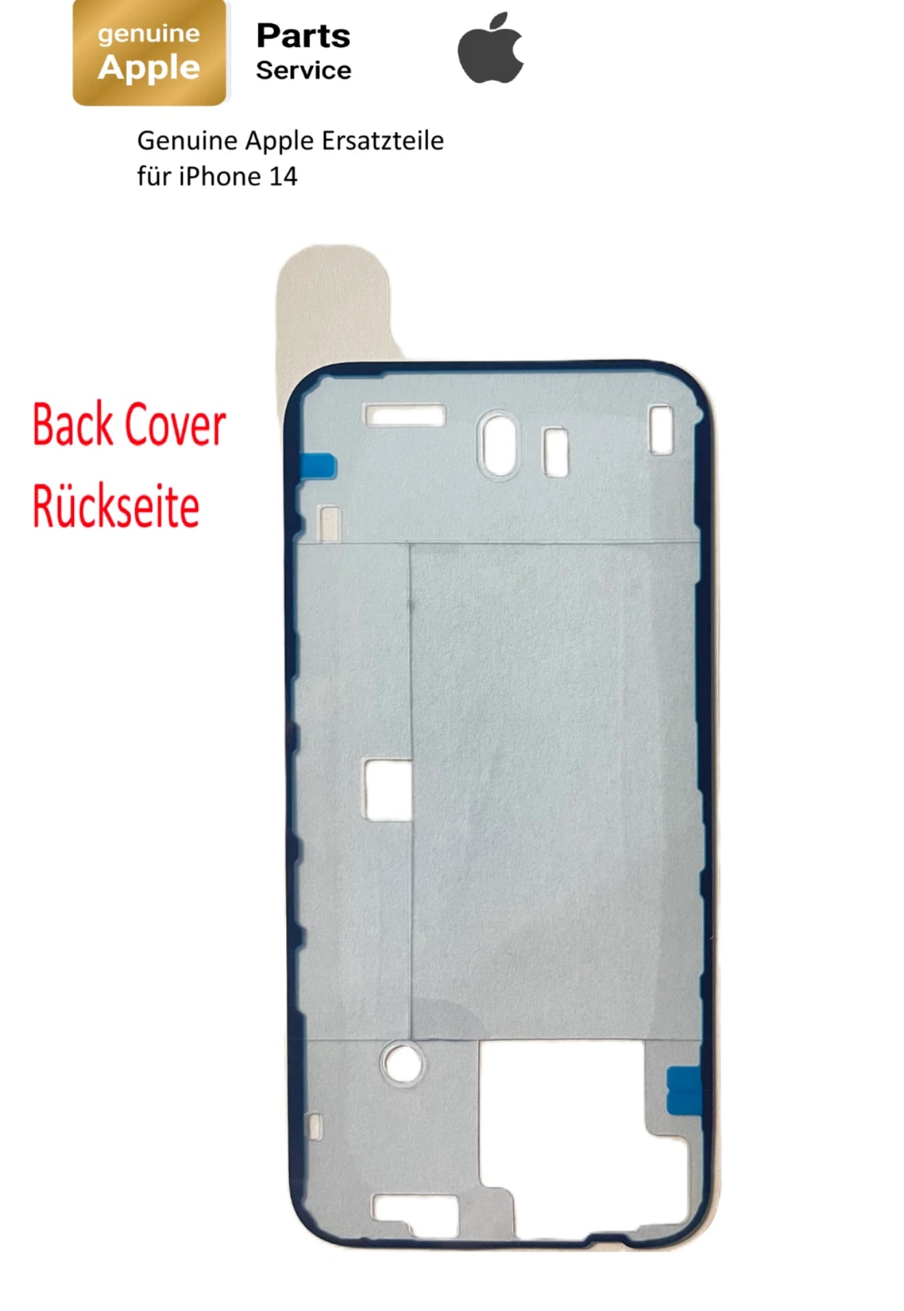 Original Genuine Rückseite Kleber Dichtung für iPhone 14  Back Cover Adhesive