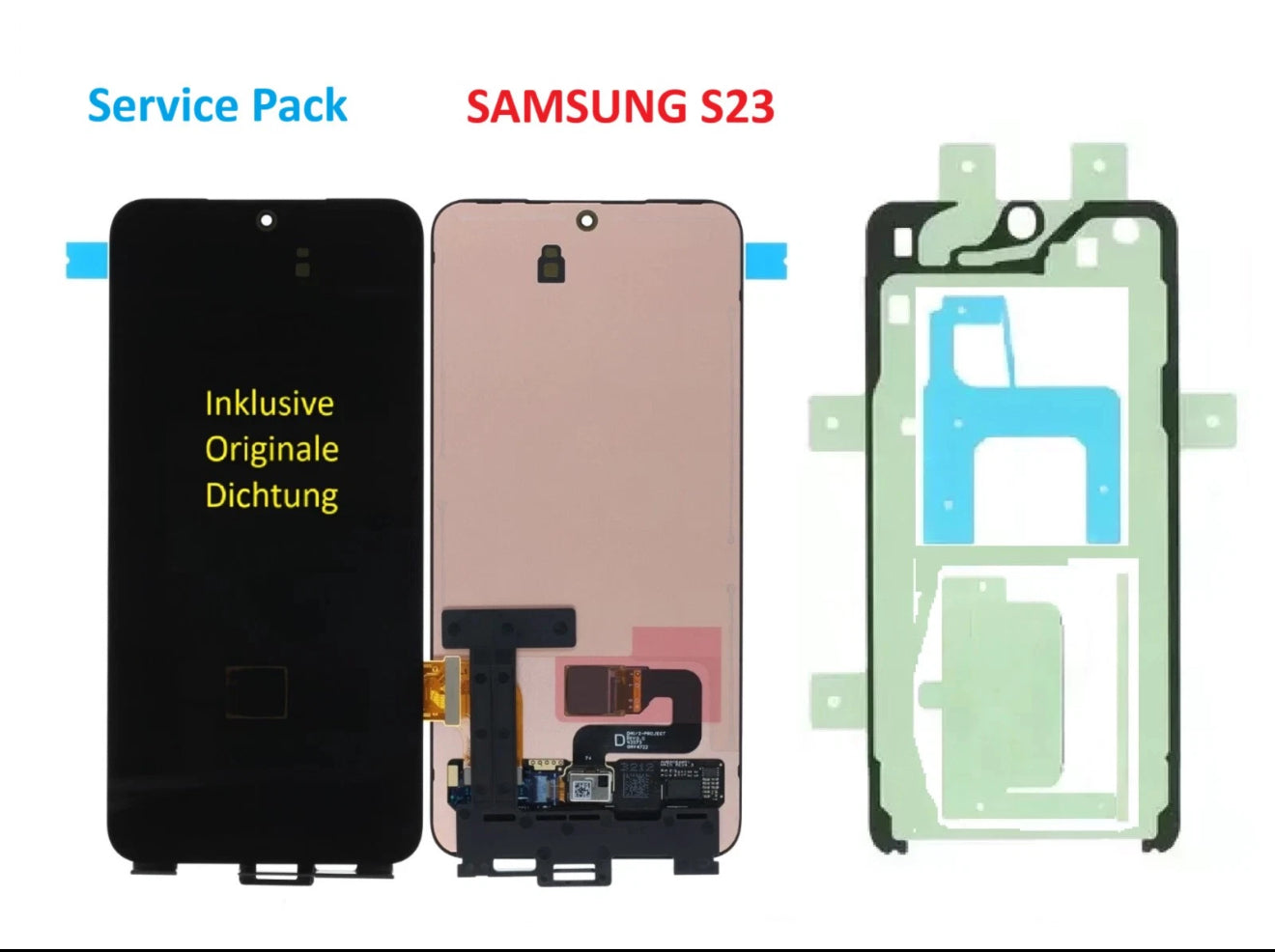 Original Display Samsung Galaxy S23   SM-S911U  OLED Touchscreen ohne Rahmen