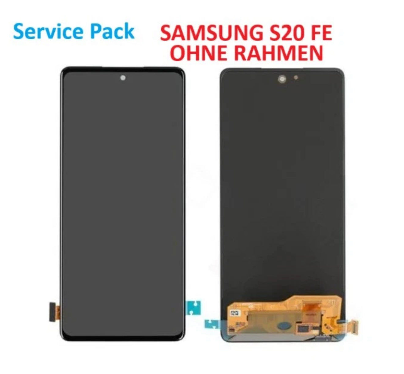 Original Display Samsung  S20 FE   SM-G780F  G781B  OLED Touchscreen ohne Rahmen