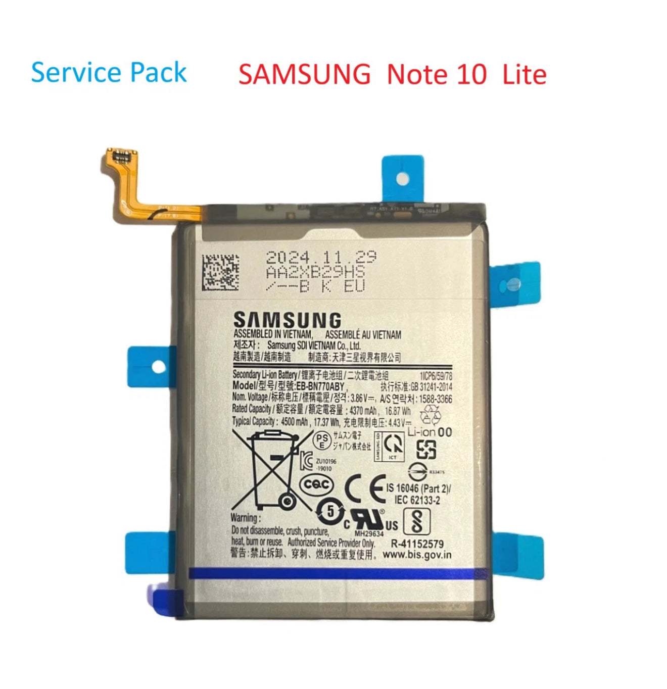 Original Samsung Akku Galaxy Note 10 Lite   SM-N770F  Batterie Samsung