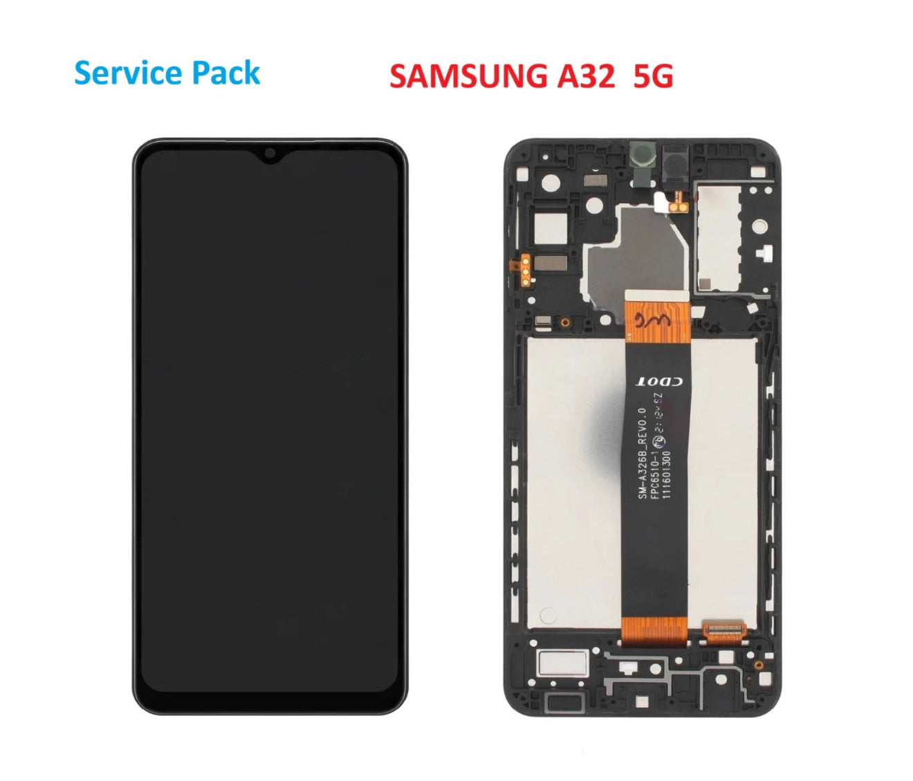 Original Display für Samsung  A32 5G  SM-A326 OLED Touchscreen mit Rahmen