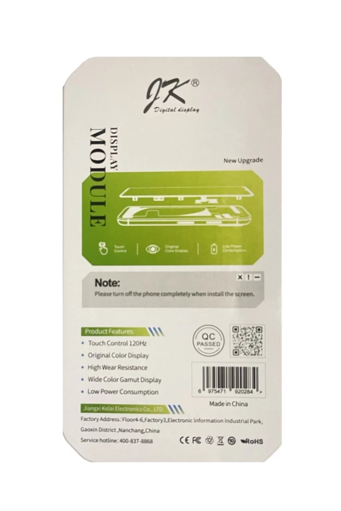 iPhone 16 Pro Display Bildschirm Touchscreen LCD JK In-cell FHD