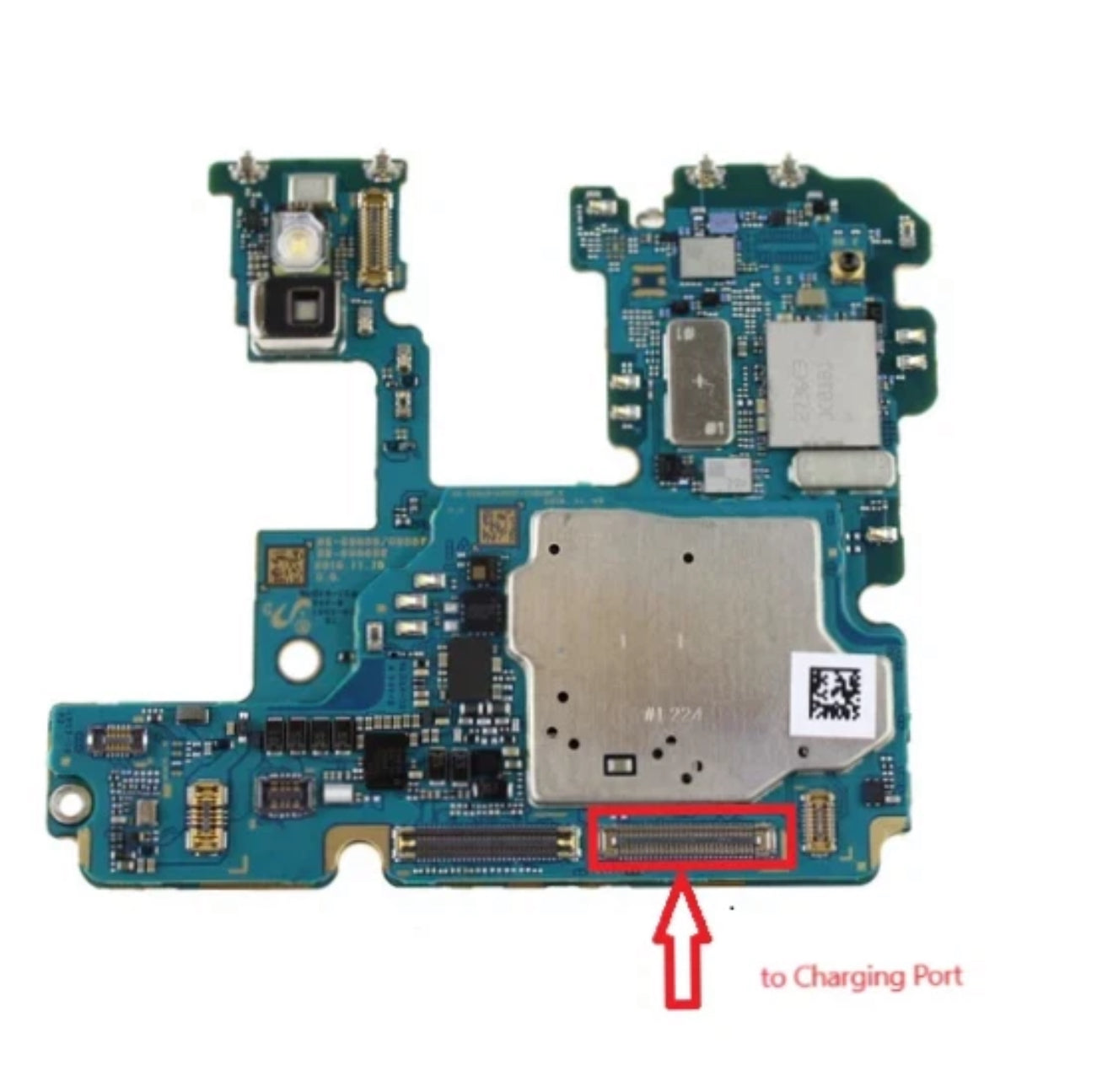 BTB Connector Samsung Note 20 Ultra   54-Pin 0.35mm FPC Board  Original