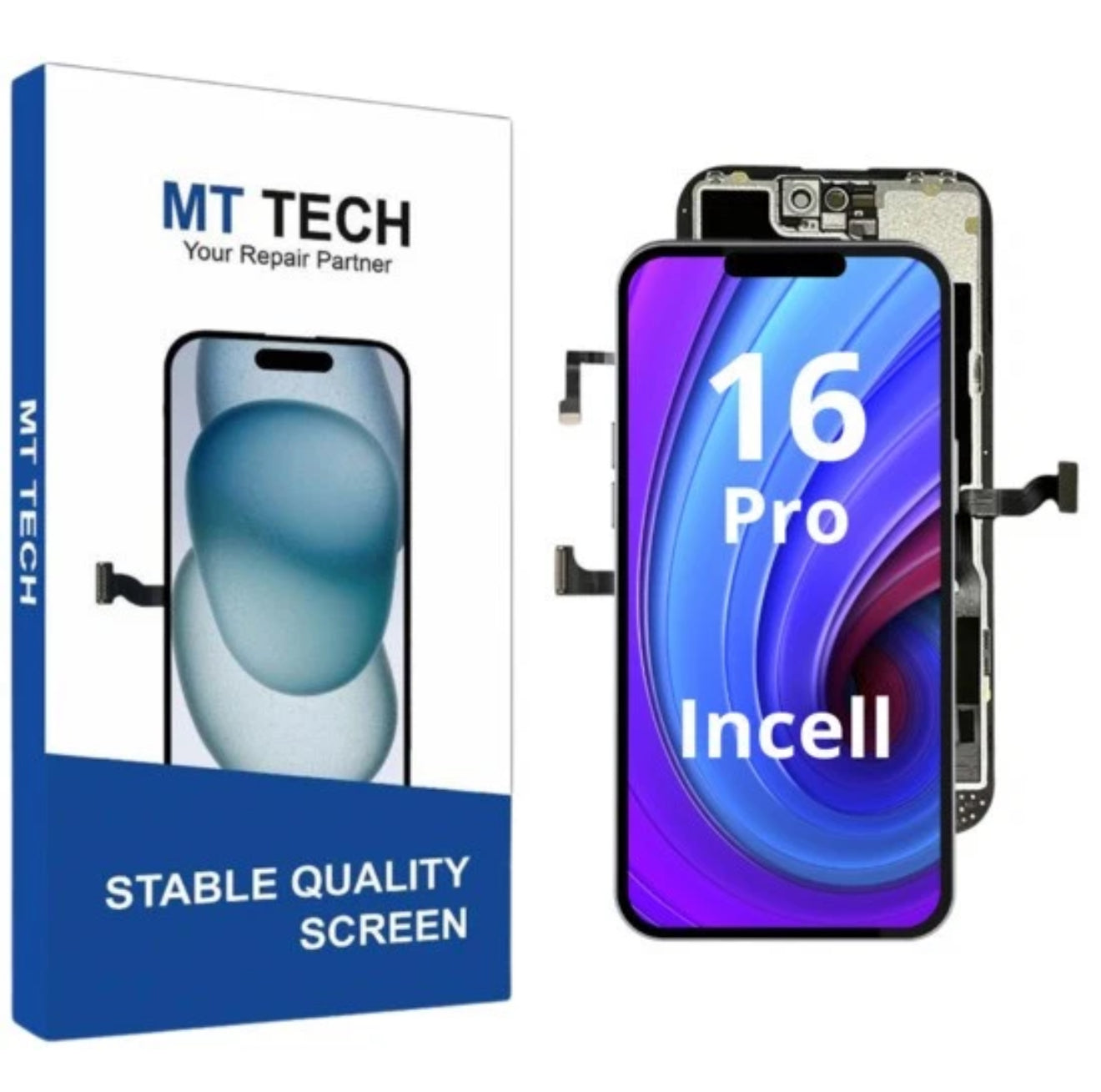 Display für iPhone 16 Pro  LCD OLED Retina FHD Bildschirm 3D Touchscreen