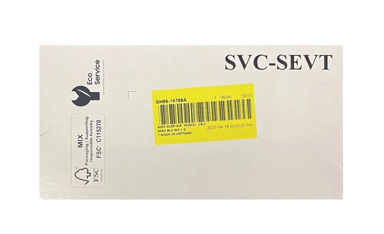 Original Display Für Samsung S22 Ultra   SM-S9089B OLED Touchscreen ohne Rahmen