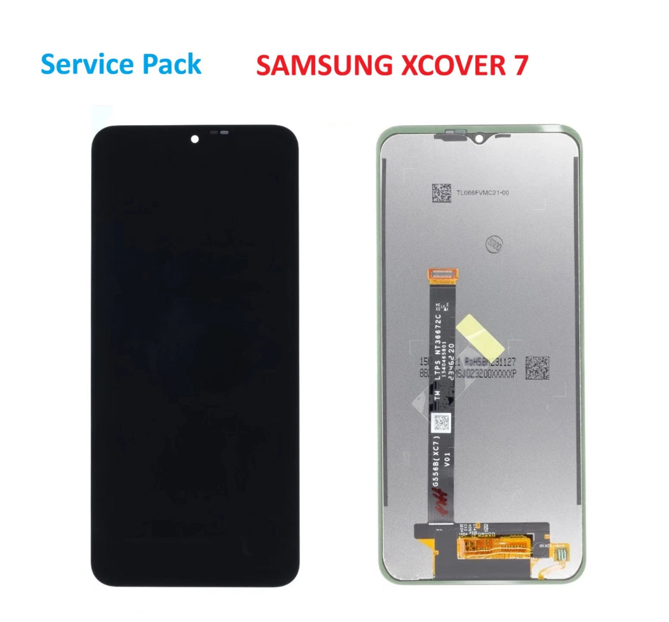 Original Display für Samsung  XCover 7   SM-G556 OLED Touchscreen ohne Rahman