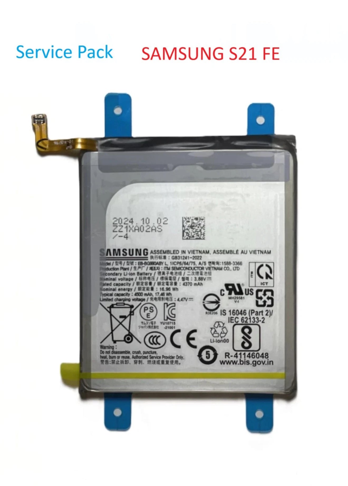 Original Akku für Samsung Galaxy S21 FE  SM-G990B Batterie Samsung
